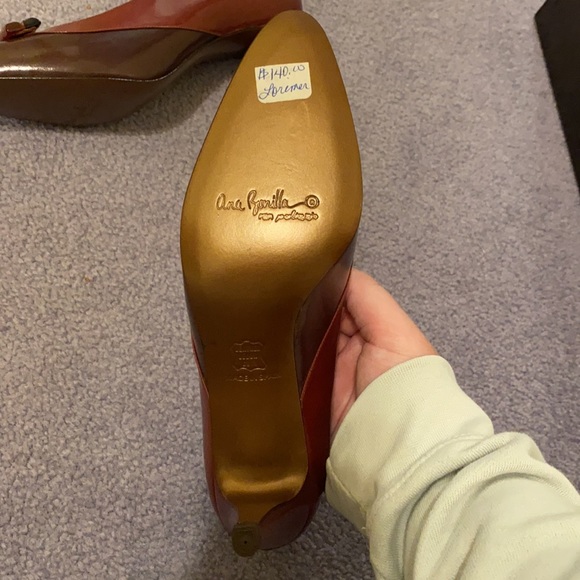 Vintage leather heels - Picture 2 of 6